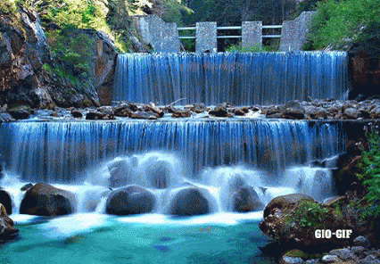 Water Fall GIF - Water Fall Nature - Discover & Share GIFs
