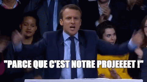 Emmanuel Macron GIF - Emmanuel Macron Projet GIFs