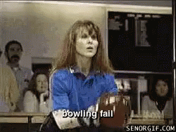 Bowling Fail GIF - Bowling Fail Hit - Discover & Share GIFs