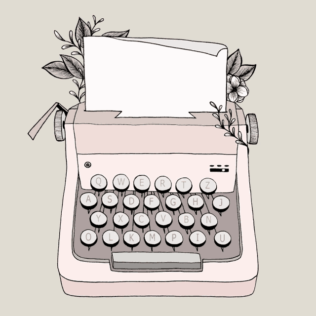 Dont Stop Typewriter GIF - DontStop Typewriter Leaves - Discover & Share GIFs