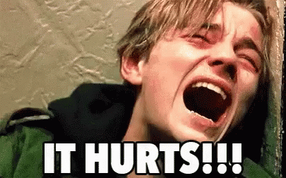 Leonardo Dicaprio It Hurts GIF - LeonardoDicaprio ItHurts Crying ...