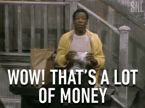 Wow Thats ALot Of Money GIF - Wow ThatsALotOfMoney Expensive - Discover &  Share GIFs