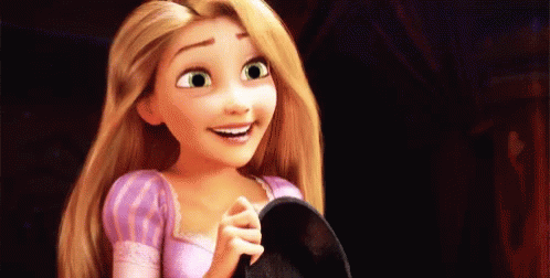Happy Rapunzel GIF - Happy Rapunzel Tangled - Discover & Share GIFs