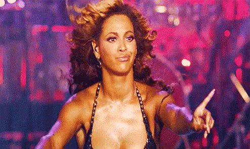 I Don't Think So - Beyonce GIF - Beyonce FingerWag IDontThingSo GIFs