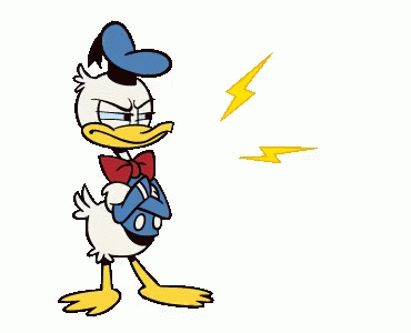 donald duck angry gifs tenor