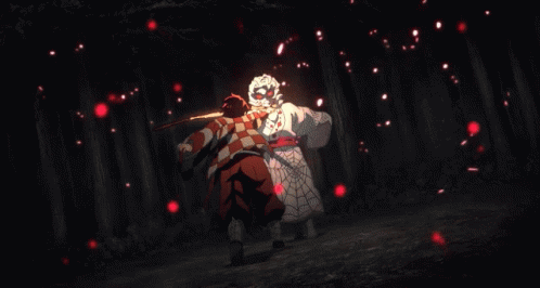 Demon Slayer Tanjiro Vs Rui GIF - DemonSlayer TanjiroVsRui Finale - Discover & Share GIFs
