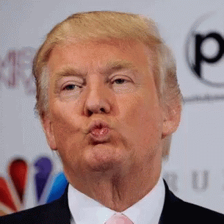 Image result for donald trump kiss gif