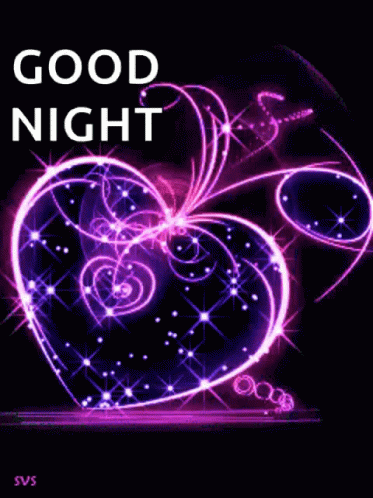 Goodnight Sparkles GIF - Goodnight Sparkles Heart - Discover & Share GIFs
