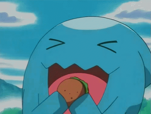 wobbuffet gif wobbuffet eat