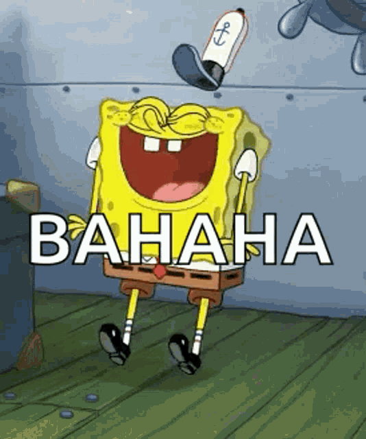 Spongebob Laughing GIF - Spongebob Laughing Lol - Discover & Share.