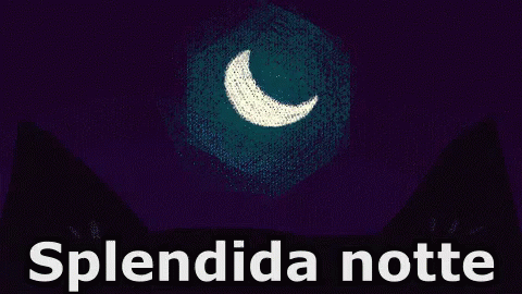 Splendida Buona Notte Sogni D'oro Stella Cadente Luna GIF - Wonderful ...
