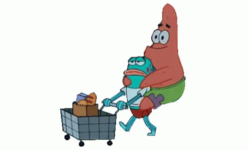 Patrick Star Spongebob Gif Patrickstar Spongebob Cart Discover Share Gifs