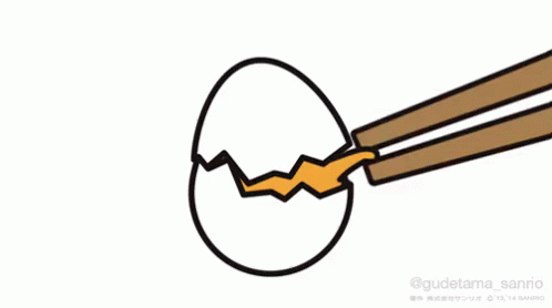 gudetama handshake gif handshake gudetama sanrio discover