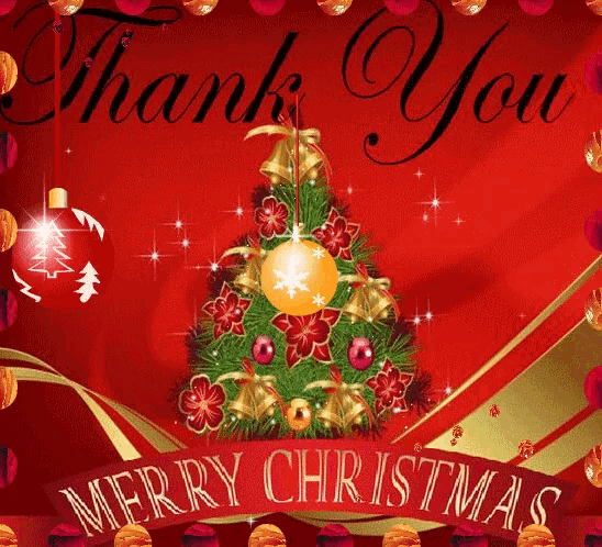 Thank You Happy Holidays GIF - ThankYou HappyHolidays ...
