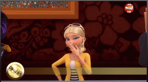 chloe miraculous gif chloe