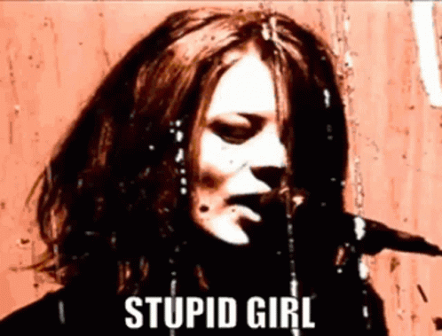 Stupid Girl Garbage GIF - StupidGirl Garbage ShirleyManson - Discover &  Share GIFs