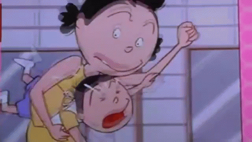 サザエさん タラちゃん 泣く 叱る 子育て ガキ わがまま Gif Sazaesan Tarachan Tantrum Descubre Comparte Gifs