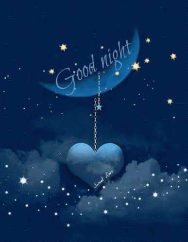 Good Night Stars GIF - GoodNight Stars Moon - Discover & Share GIFs