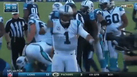 Image result for cam newton dabbing gif