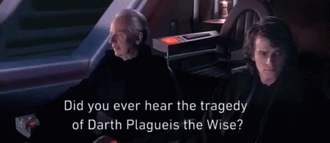 Image result for darth plagueis gif