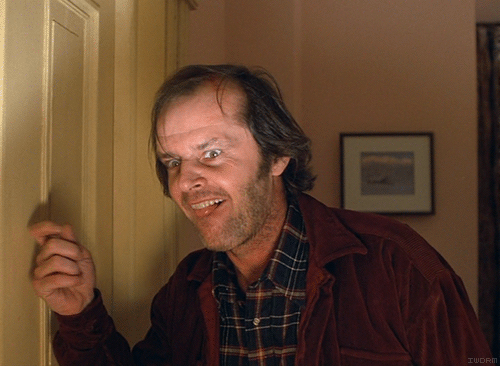 Resultado de imagen para the shining gif