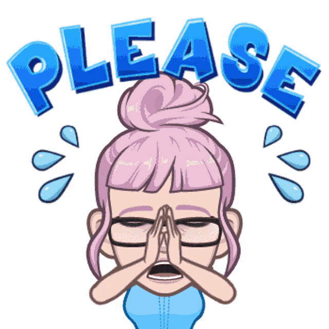 Please Begging Clipart