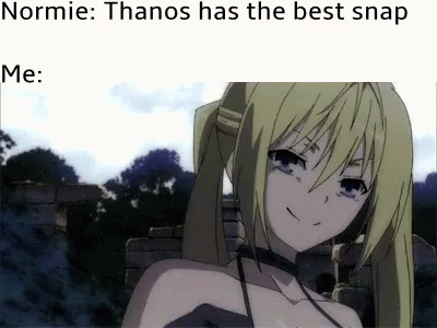  Anime  Meme  GIF  Anime  Meme  Thanos Discover Share GIFs 