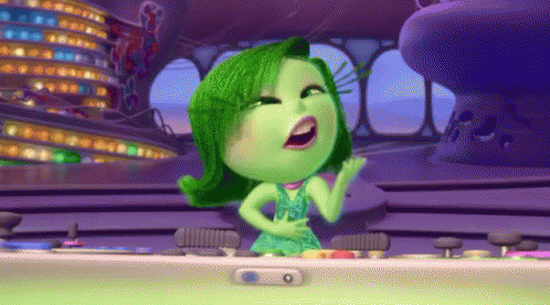 Confused Inside Out GIF - Confused InsideOut Disgust - Descubre & Comparte GIFs