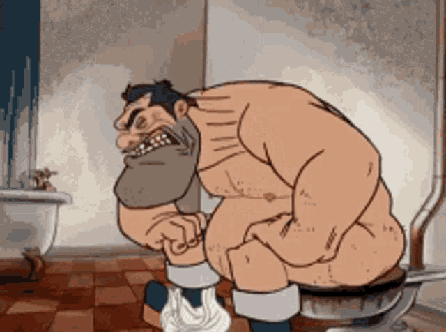 Pooping Poop Man GIF - Pooping PoopMan Explode - Discover & Share GIFs