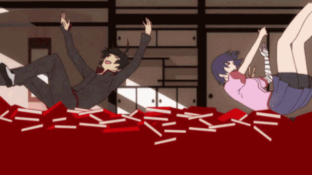 Bakemonogatari Anime GIF - Bakemonogatari Anime Books - Discover & Share GIFs
