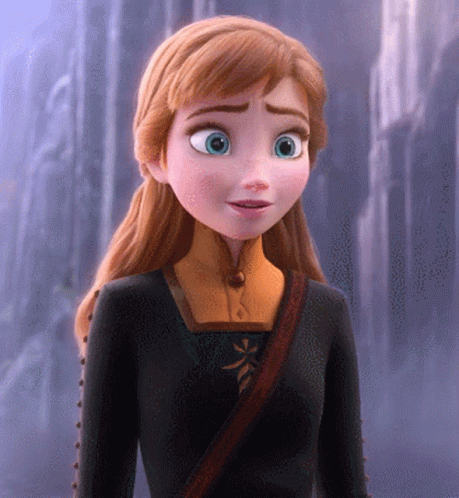 Anna Frozen GIF - Anna Frozen Touched - Discover & Share GIFs