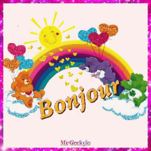 Mr Geekyle Bonjour GIF - MrGeekyle Bonjour Glittery - Descubre ...