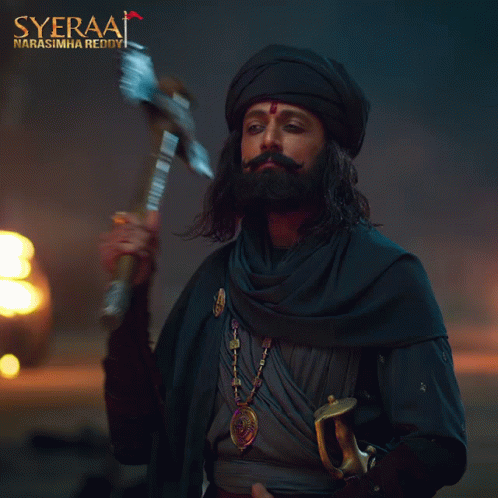 Image result for sudeep sye raa narasimha reddy gif