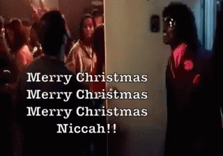 Pinky Merry Christmas Niccah GIF - Pinky MerryChristmasNiccah Dance