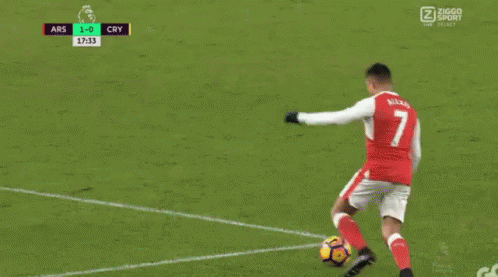 Arsenal Kick GIF - Arsenal Kick Goal - Discover & Share GIFs