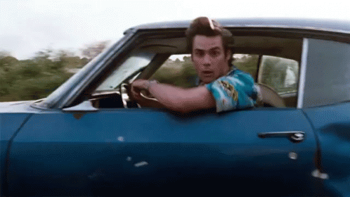 Ace Ventura Driving GIF - Driving AceVentura Binoculars - Discover ...