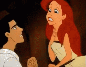 No... Voice? GIF - PrinceEric Ariel Disney - Discover & Share GIFs