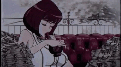 90s Anime Wallpaper GIF