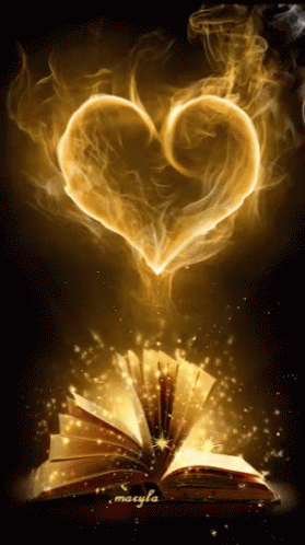 Book Heart GIF - Book Heart Fantasy - Discover & Share GIFs