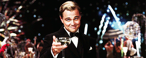 Cheers! GIF - TheGreatGatsby LeonardoDiCaprio Cheers GIFs
