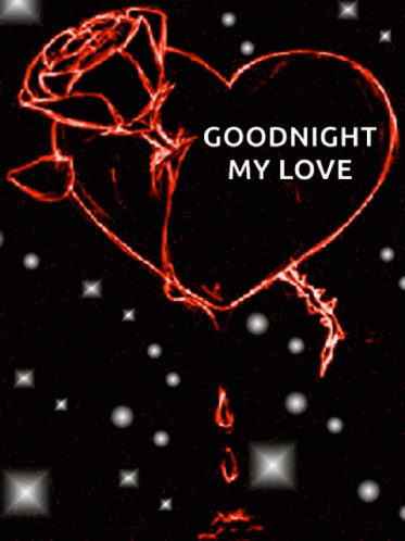 Hearts Goodnight GIF - Hearts Goodnight MyLove - Discover & Share GIFs