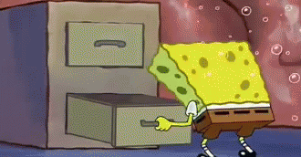 Spongebob Panic Meme