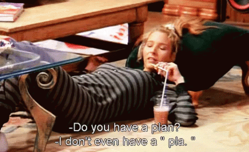 DO You Have A Plan? GIF - Plan Friends LisaKudrow GIFs Economia dos EUA