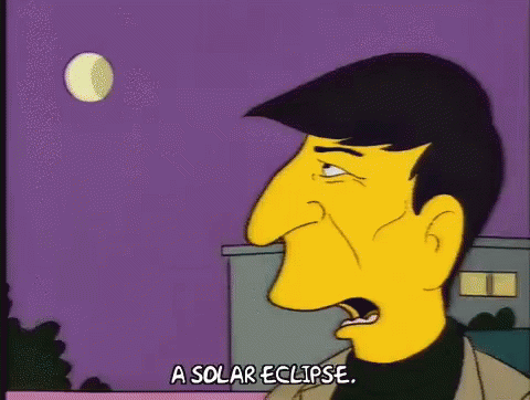 The Simpsons Solareclipse GIF - TheSimpsons Solareclipse Eclipse GIFs