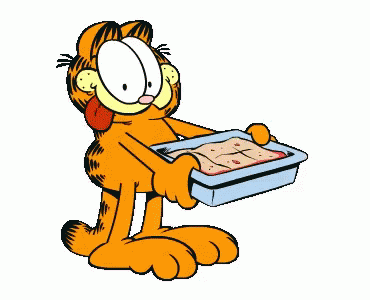 Garfield Food GIF - Garfield Food Tasty - Descubre & Comparte GIFs
