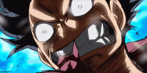 Luffy One Piece GIF - Luffy OnePiece Angry - Discover & Share GIFs