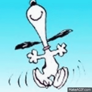 Snoopy Happy Dance GIF - Snoopy HappyDance Excited - Discover ...