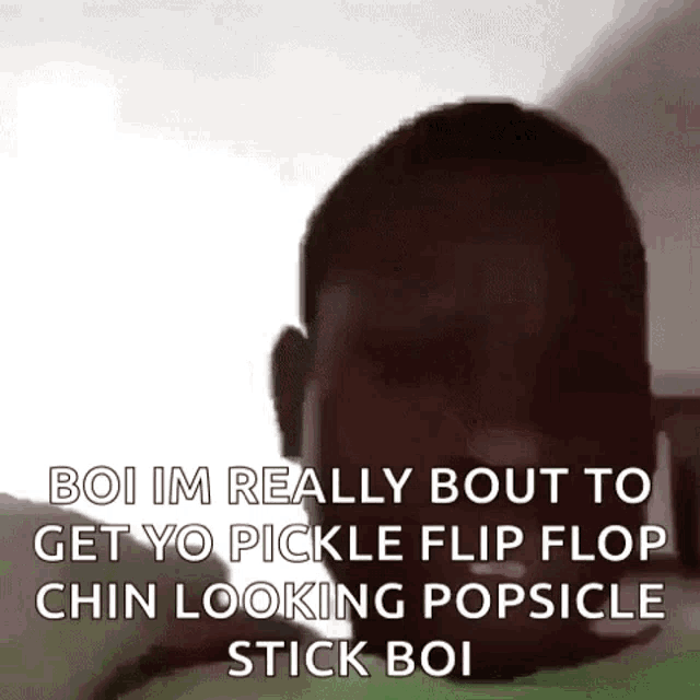 Boi Pickle Flip Flop GIF Boi PickleFlipFlop ChinLookingPopsicleStick