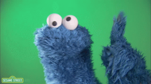 Cookie Monster Aha GIF - CookieMonster Aha Sesame GIFs