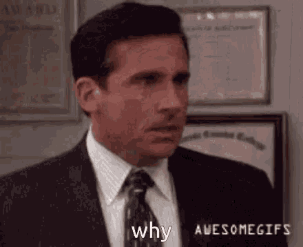 Steve Carell Why GIF - SteveCarell Why No - Discover & Share GIFs